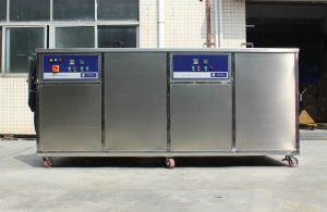 Customizable high quality Dual Tank Industiral Ultrasonic Cleaner