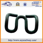 Customizable Rail Clips with High Performance Clamping W Clip
