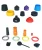 Import Customize design silicone accessories connector silicone rubber products for industrial machine from China