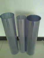 Customized  0.17mm 0.2mm 0.5mm Transparent Pet Plastic Sheet Clear Pet Sheet Roll For Thermoforming Food Containers