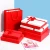 Import Customized Design packing box New year red universal gift box packaging from China
