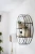 Import Customized Home Decor Accessories Vintage Hanging Metal Wall Shelf from China