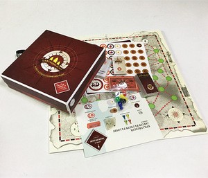 customized paper board games printing OEM factory