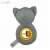 Customized Plush Baby Comforter Musical Toy Rattle