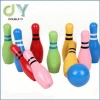 custom/wholesale funny wood bowling toy, colorful kids bowling