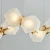 Import Designer Welles Hanging Lamp Frosted Glass Gold Metal Pendant Light Chandelier Modern from China