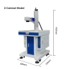 Desktop Mini Portable  fiber Laser Marking machine Engraving Machine manufacturers 20w 30w 50w 100W for metal steel