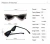 Import Diamond Triangle Sunglasses Women Luxury Cateye Sunglass Ladies Black Color Frame Crystal Sun Glasses Shades KD8056 from China