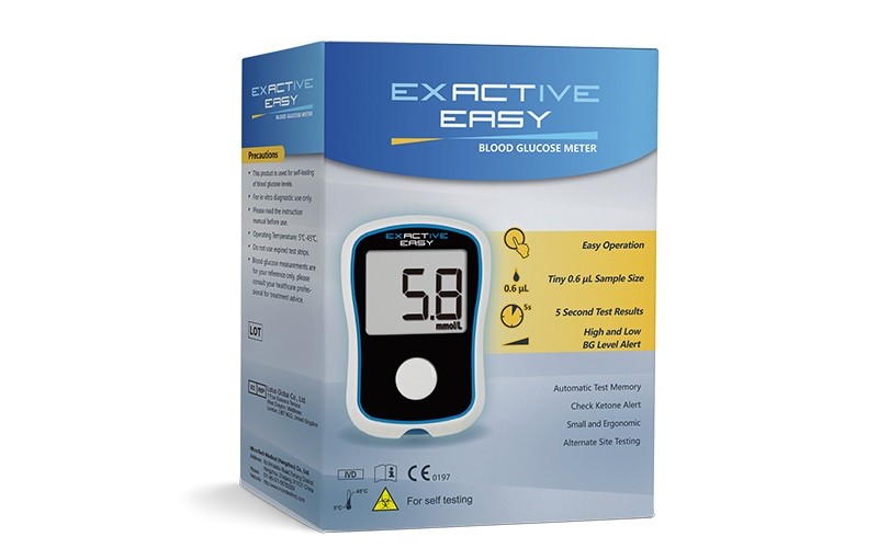Digital  Blood Glucose Meter with Test Strips Bluetooth Glucometer for Elderly Home Care
