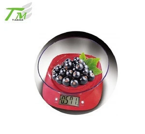 Digital weighing scale kitchen food scale with bowl household scale