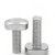 Import DIN186 M6-M36 A4-70 Stainless Steel T-Head Bolts With Square Neck Bolt from China