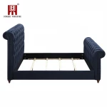 Dingzhi New Bed Room Furniture Bedroom Set Wooden Furniture Beds Storage Bed