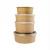 Import Disposable food container brown kraft paper cup, soup paper bowl with lid from China