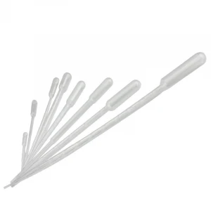 Disposable plastic dropper Pasteur pipette with multiple specifications with scale thickening laboratory supplies