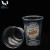 Import disposable plastic ice cream/frozen yogurt cup with plastic dome lid from China