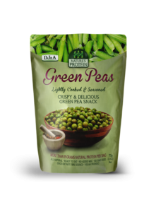 DJA Green Pea Snack 75g Proudly Made in Australia
