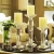 Import DL-21ZT011 Wholesale single tall crystal glass candle holders for weddings decorative from China