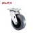 Import DLPO 4-8 inches Flight Case Caster Rubber TPR wheel Caster with Metal Brake from China