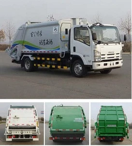 Dongfeng brand 170hp 3 ton compactor garbage truck