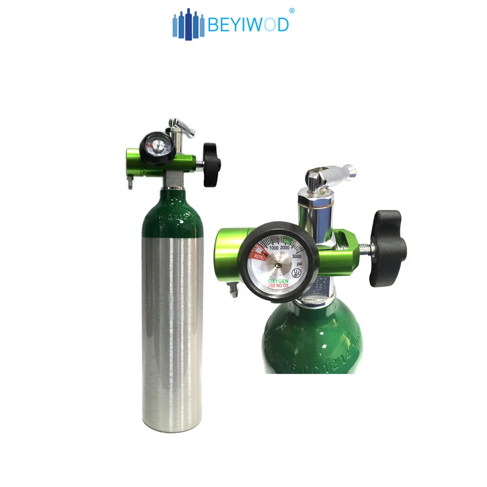 DOT3AL 2.5lb 5lb 10lb 15lb 20lbs co2 cylinder co2 gas cylinder  oxygen gas bottle/tank with CGA Valve