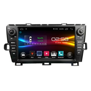 Double 2din 2+32g Octa Core Android 10 Car DVD Player For Toyota Prius 2009-2012 With Car Radio WIFI Multimedia