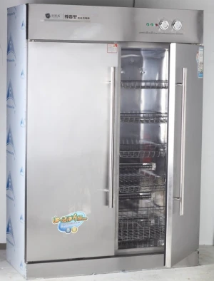 Double door stainless steel 1200L commercial kitchen ozone disinfection cabinet