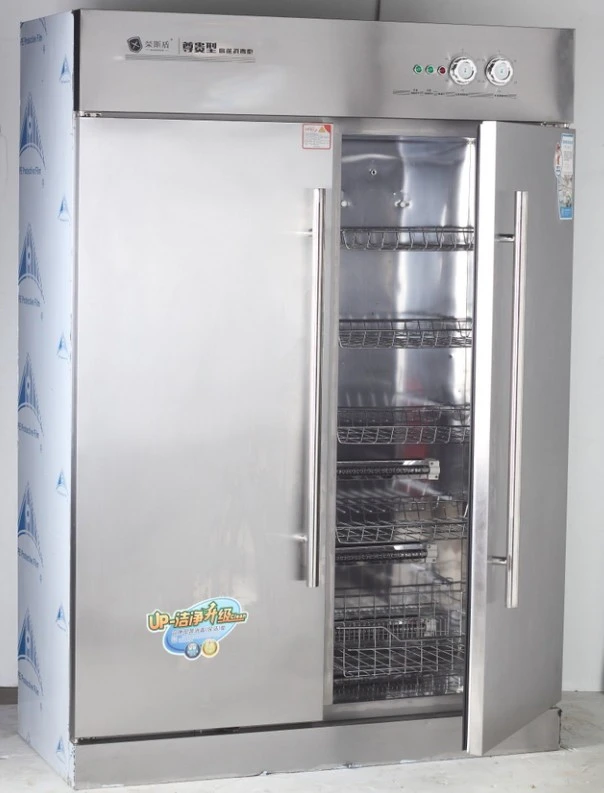 Double door stainless steel 1200L commercial kitchen ozone disinfection cabinet