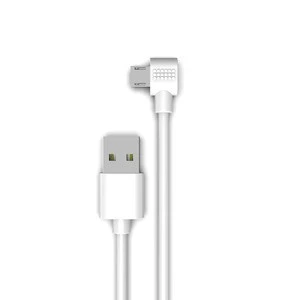 Double Right Angle Micro USB Cords Data for Charging Data Transfer