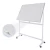 Import Double-Sided Dry Erase Board Reversible Magnetic Mobile Whiteboard Stand from China
