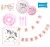 Import Dreamy Decorations 72PCS Kid Party Decor Favors Set Unicorn Birthday Decoration Party Supplies from China