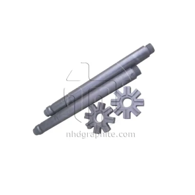 Durable Impregnation Graphite Shafts and Rotors for Aluminum Purification