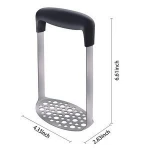 Easy Salad Baby Food Potato Mashers Ricers Crusher With Ergonomic Horizontal Handle