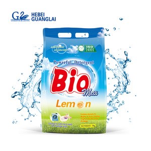 Eco-friendly detergent powder quick cleaning laundry detergent powder with long lasting fragrance
