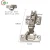 Import Eco-friendly furniture hardware hinges cold roll steel adjustable hinge for doors and cabinets from China