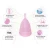 Import Eco Friendly Menstrual Cup  Private Label Medical Silicone Menstrual Cup from China