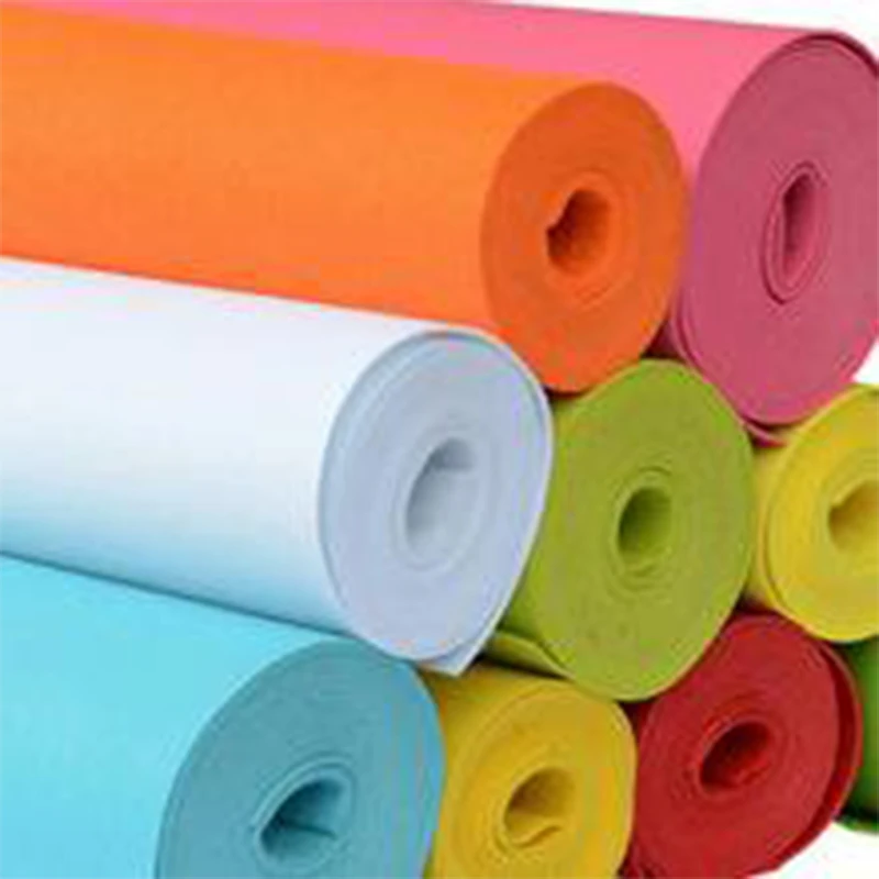 Eco-Friendly rubber 0.5mm-10mm Eva Foam Roll Exercise Mat Padding Roll
