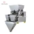 Import economical automatic intelligent double duel 2 Head linear net weigher scale doser filler for powder beans corns pet food nut from China