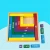 Import Education Sensory Teaching Aids Color Decimal Stick Number Print Kids Math Learning Toy Montessori Math Toys from China