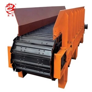 Electromagnetic vibrating feeder with high efficiency in stock