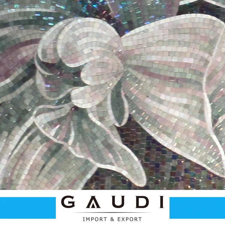 Elegant hotel crystal glassy mosaic art painting
