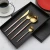 Elegant Pink Handle Cutlery, Wedding Dinnerware Stainless Steel Flatware
