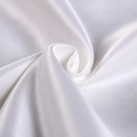 Elegant Polyester Plain Satin Silk Sarees Fabric