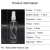 Import Empty Spray Bottle 60ml 100ml Watering Can lotion container bottle Makeup Liquid Container bottle from China