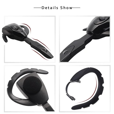 EX01 Wireless Headphones Business Earphones Bluetooth-Compatible Headset Microphone Rechargeable Standby Car Driving Sport