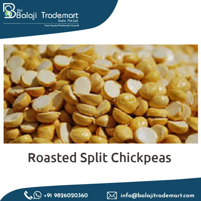 Export Quality High Demanded Split Roasted Chickpeas for Wholesale Buyers