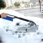 Export to Sweden with LED heating instant auto plastic ice scraper for car