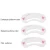 Import Eyebrow Shaping Stencil Manufacturer Wholesale 3 Kinds Of Eyebrow Professional Eyebrow Tattoo Stencil from China
