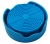Import Factory customize waterproof silicone coaster set cup pad from China
