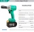 Import Factory direct supply good quality digital torque wrench,cordless impact wrench, battery power driven wrench from China