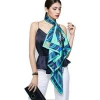 Factory Manufacturing 100 Pure Silk Twill Satin Women Square Custom Digital Printed Silk Scarves
